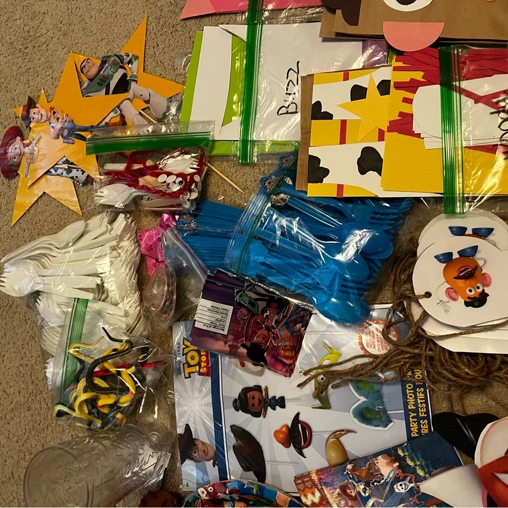 Toy Story birthday party in a box